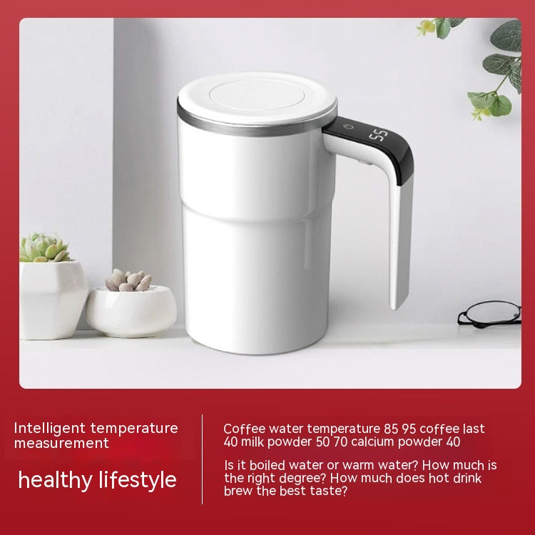 USB Rechargeable Magnetic Coffee Mug For Travel